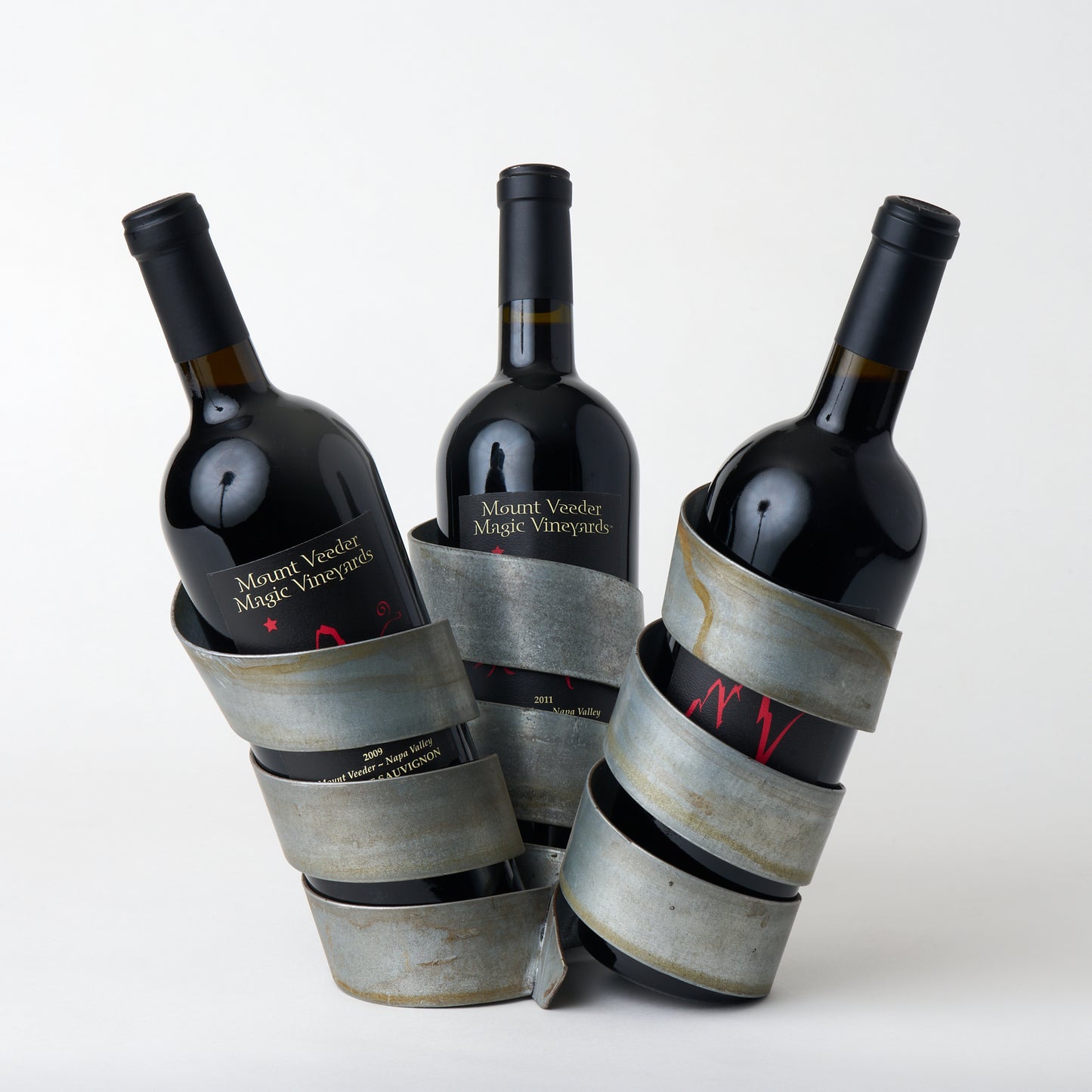 Three-Bottle Wine holder